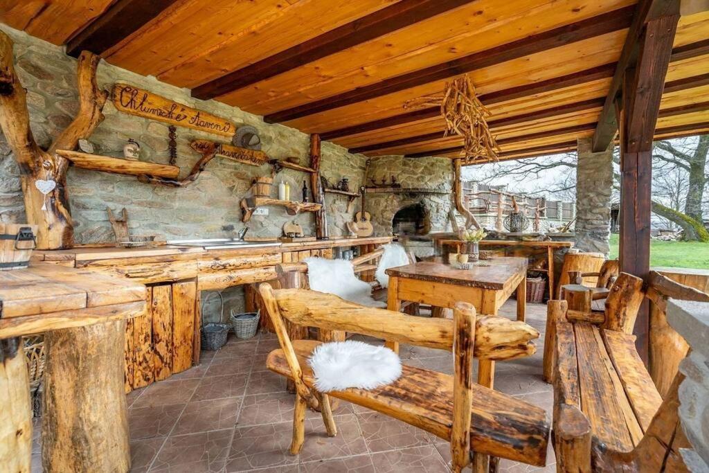 Вилла Stylovy Dum Chlumec Chlumec  Экстерьер фото